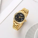 Rolex Oyster Perpetual Day Date 40 Battery Gold-Black