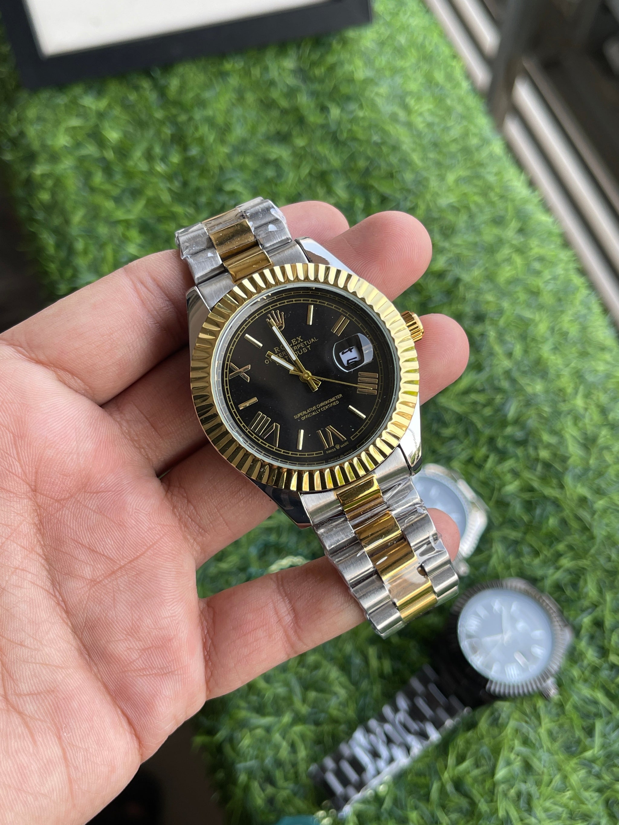 RLX Datejust – Two-Tone Gold Edition