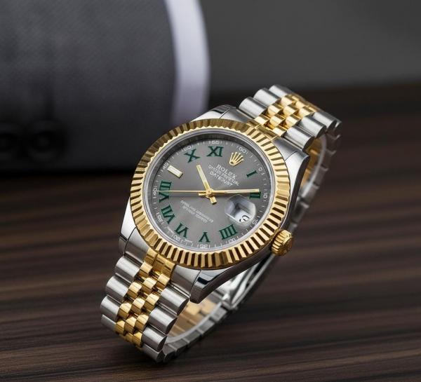 Rolex Oyster Perpetual Date Just 41 Grey
