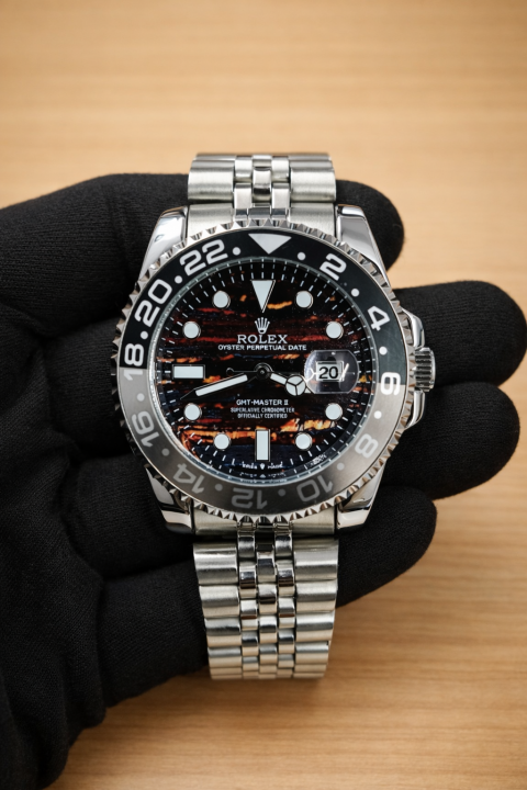 ROLEX GMT MASTER 2B SILVER GREY
