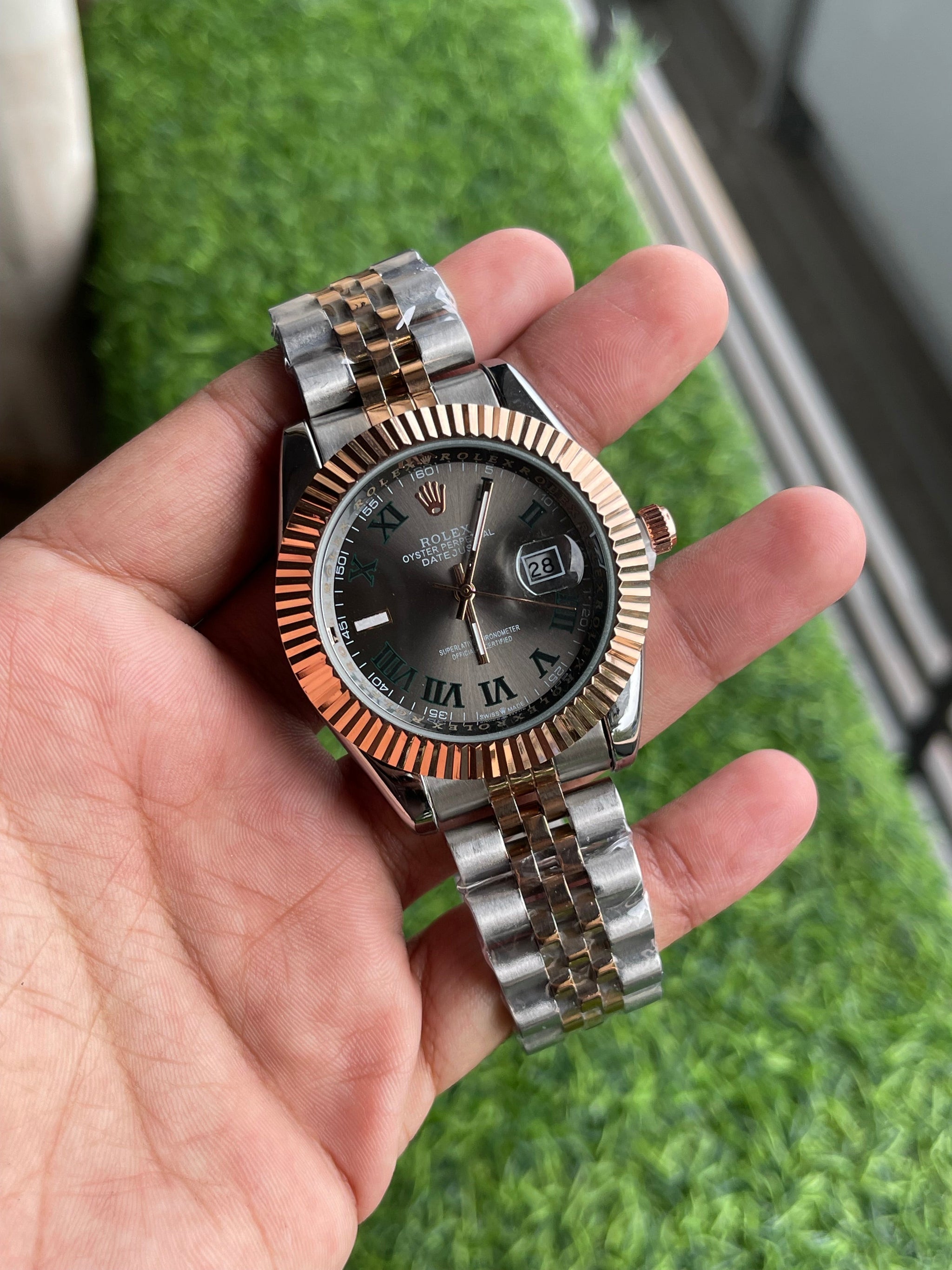 RLX DATEJUST premium quality chain watch