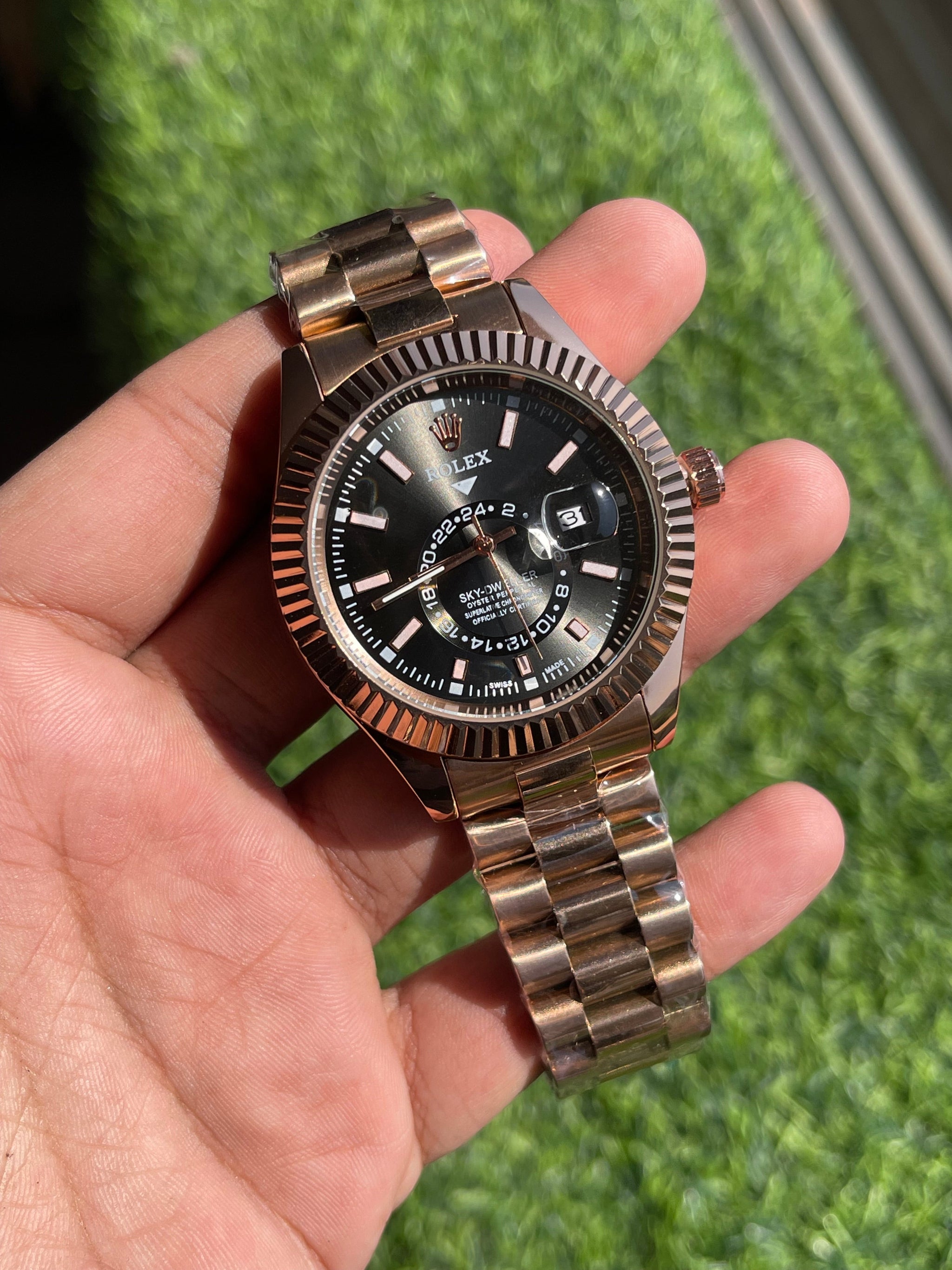 RLX Skydweller premium quality chain watch