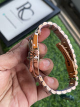 RLX Oyster Perpetual Day-Date – Rose Gold President Style Watch