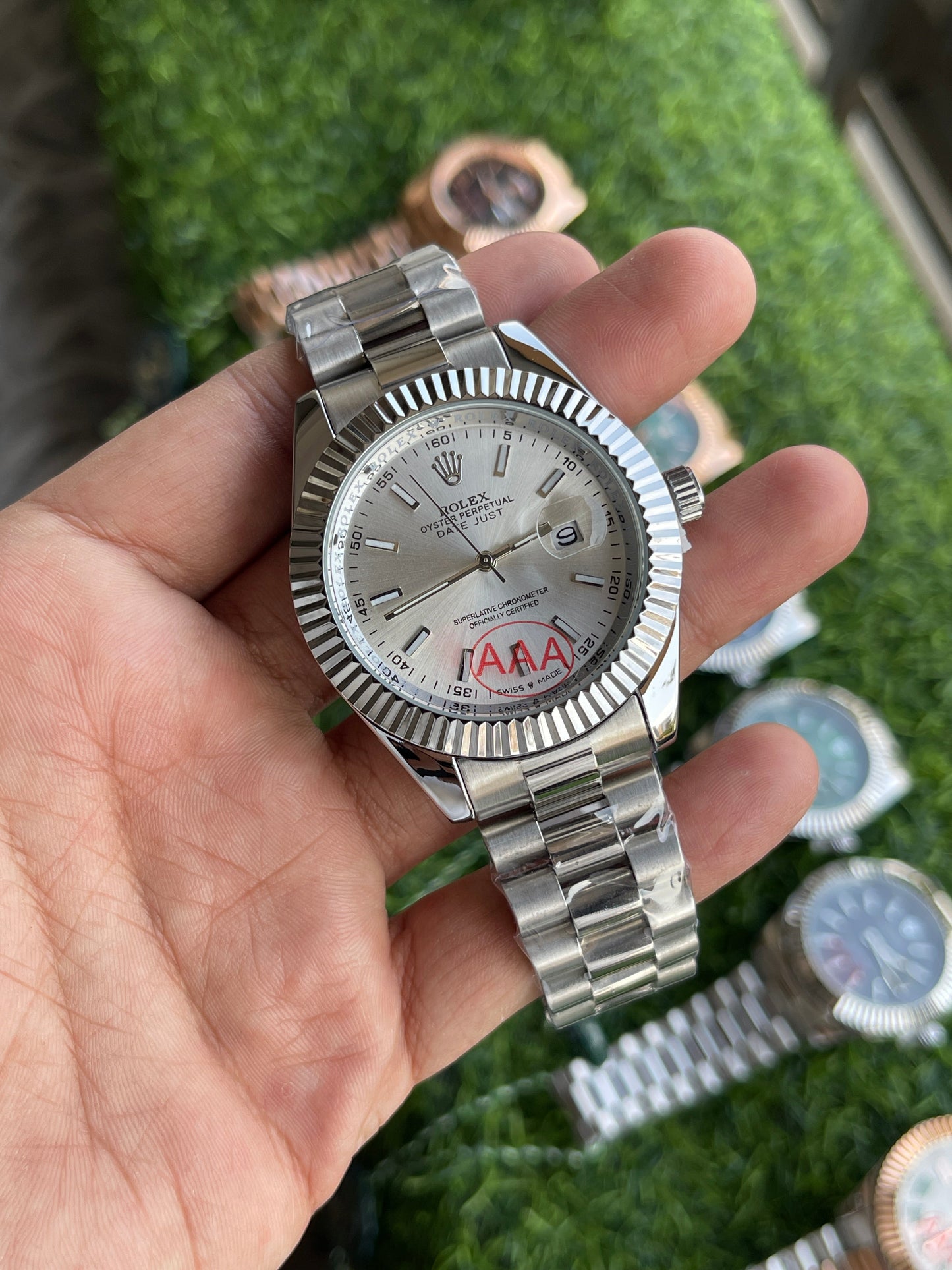 RLX Datejust – Silver Dial (Stainless Steel)