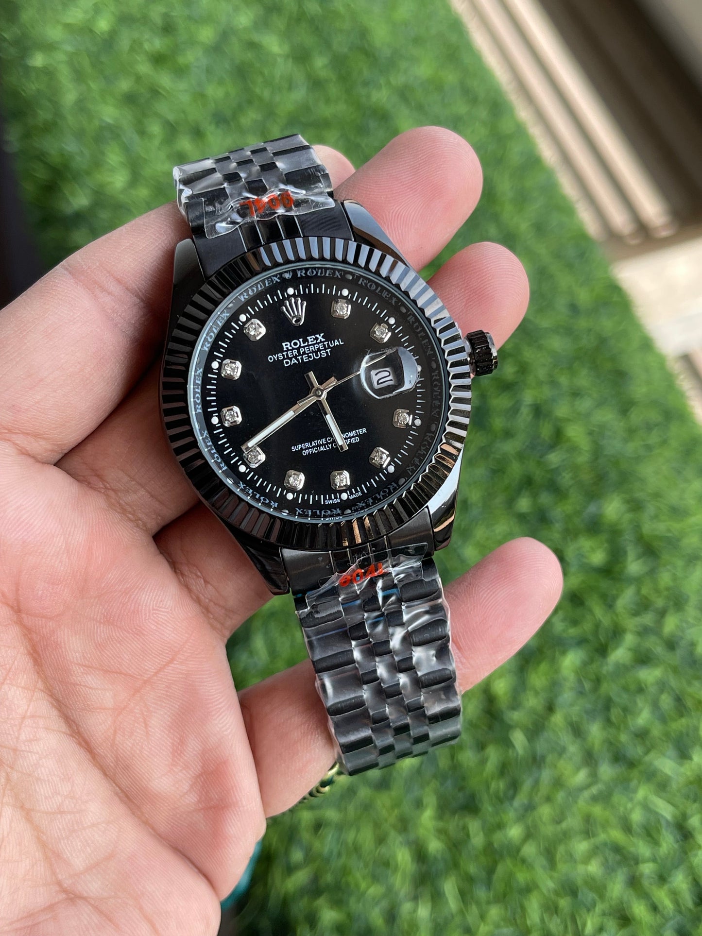 RLX Datejust Black Diamond Dial – Premium Edition