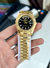 Rolex Oyster Perpetual Day Date 40 Battery Gold-Black