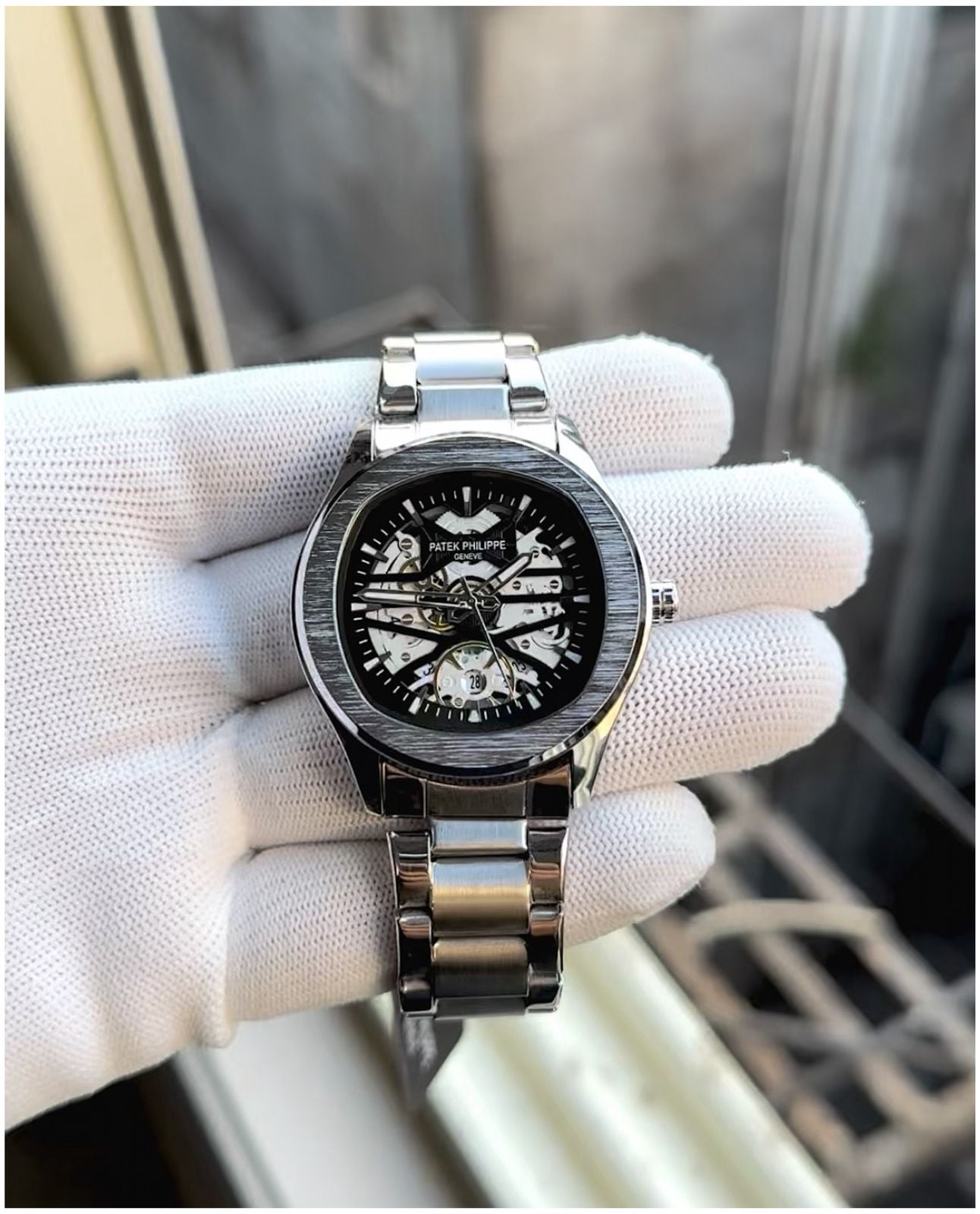Patek Philippe Skeleton "Silver-Black"