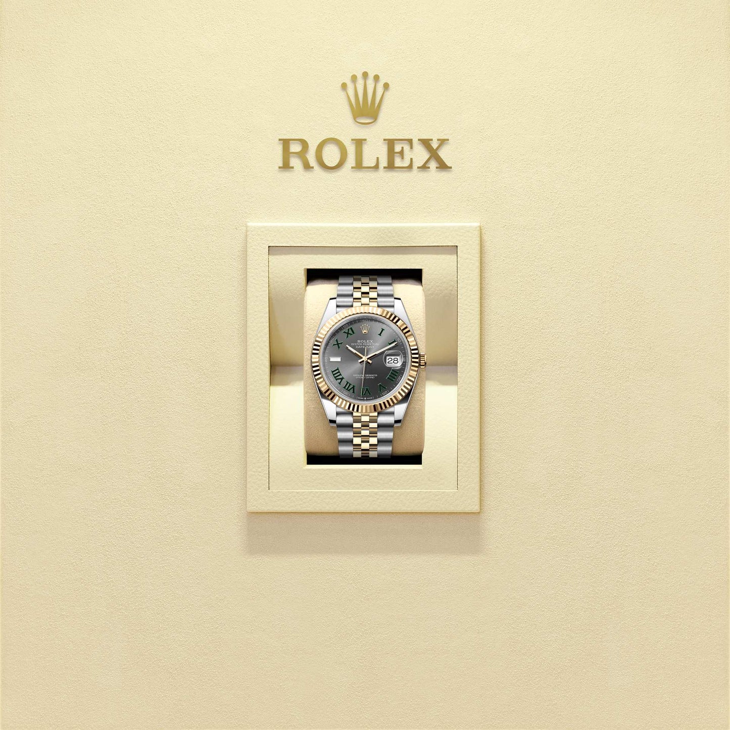 Rolex Oyster Perpetual Date Just 41 Grey