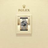 Rolex Oyster Perpetual Date Just 41 Grey