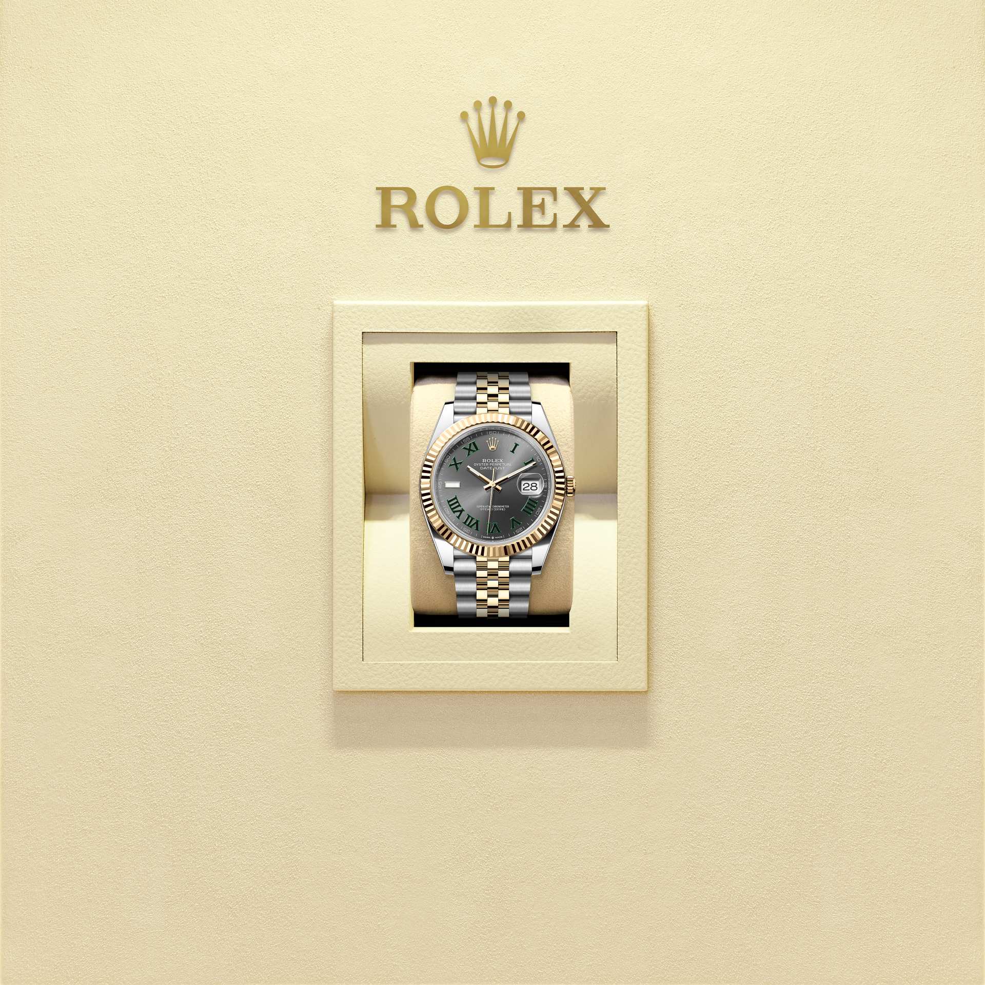 Rolex Oyster Perpetual Date Just 41 Grey