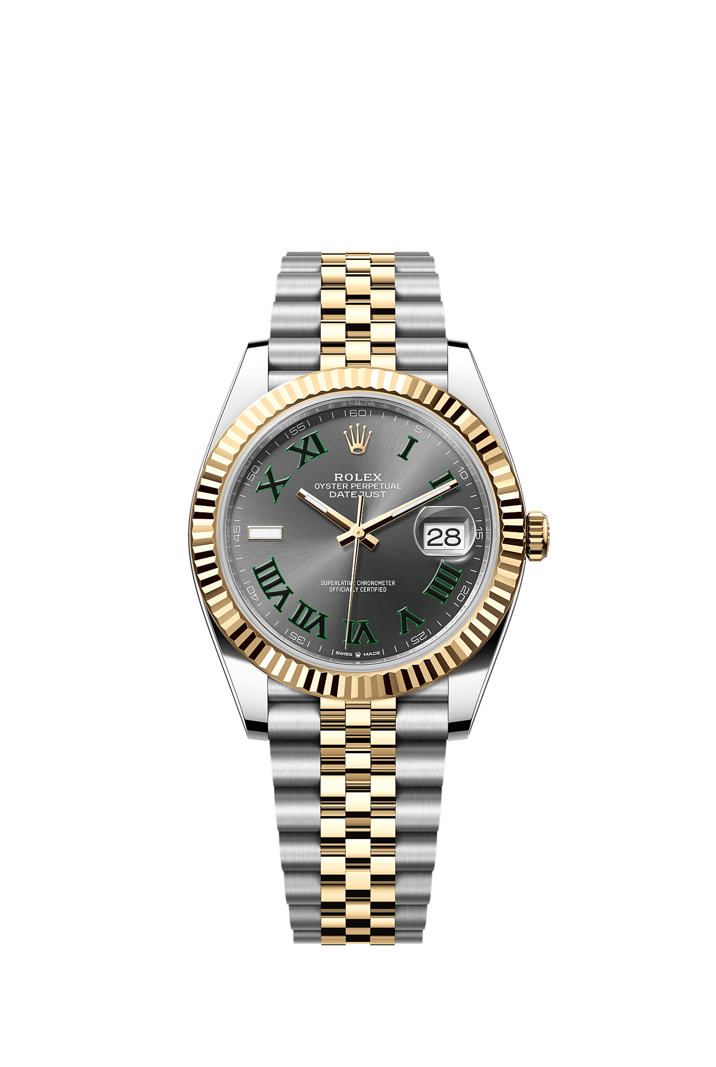 Rolex Oyster Perpetual Date Just 41 Grey