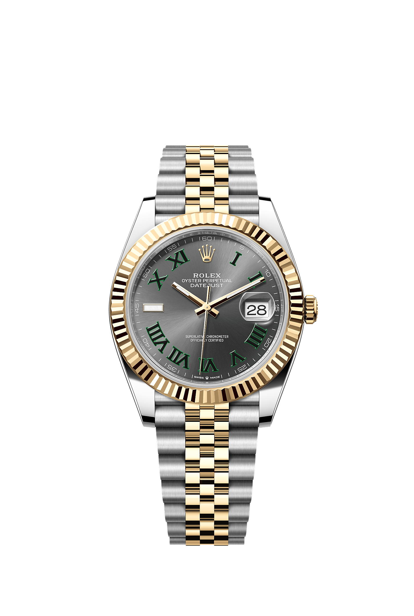 Rolex Oyster Perpetual Date Just 41 Grey