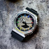 G SHOCK CASIO GBM-2100A RAINBOW WITH ORIGINAL BOX