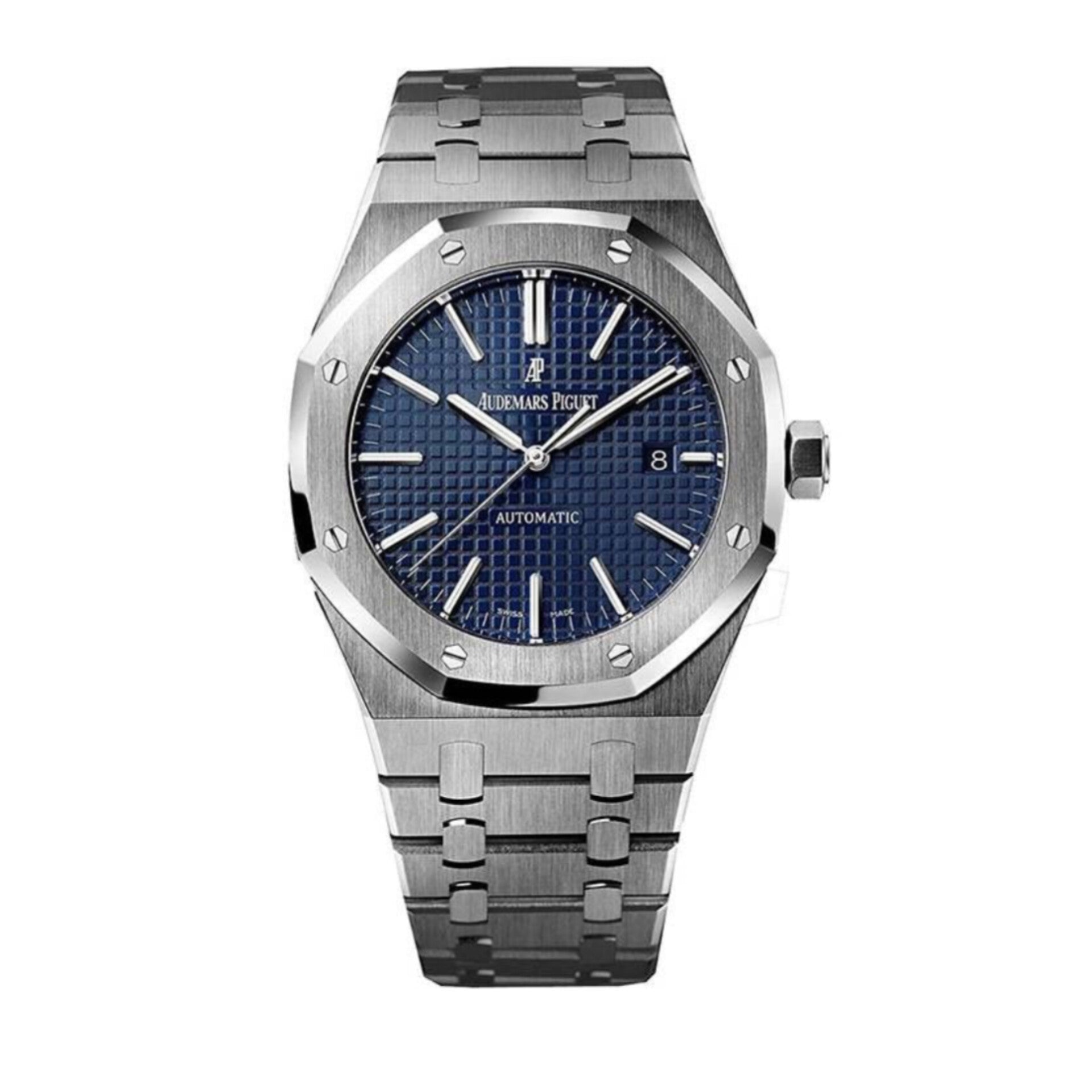 AUDEMARS PIGUET ROYAL OAK SILVER BLUE (AUTOMATIC)