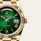 ROLEX DAY DATE GREEN GOLD (CELL MODEL)