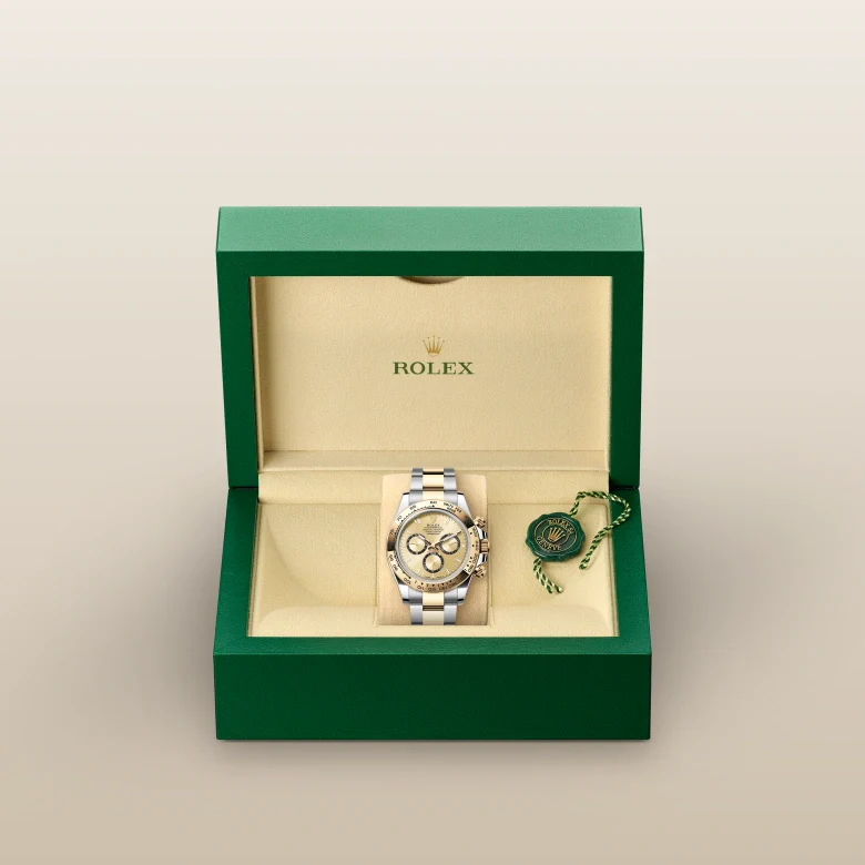 ROLEX DAYTONA SILVER GOLD (CELL MODEL)