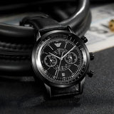 EMPORIO ARMANI MINIMALIST FULL BLACK