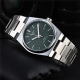 TISSOT PRX POWERMATIC WATCH (SILVER GREEN)