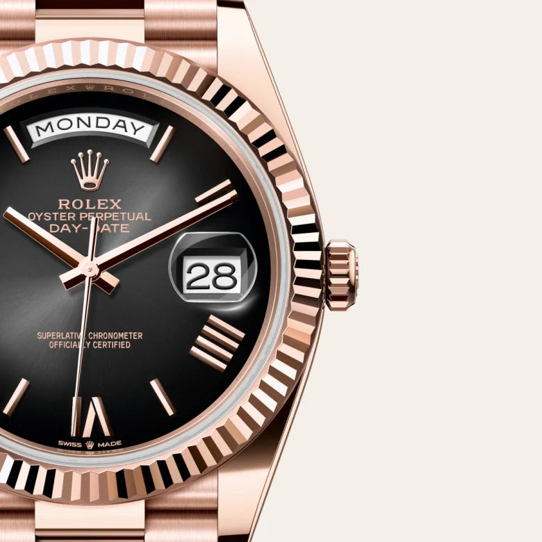 ROLEX DAY DATE CHOCOLATE BLACK(AUTOMATIC)