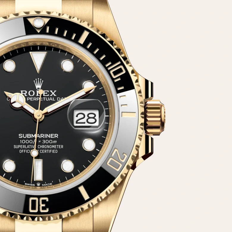ROLEX SUBMARINER GOLD BLACK (CELL MODEL)