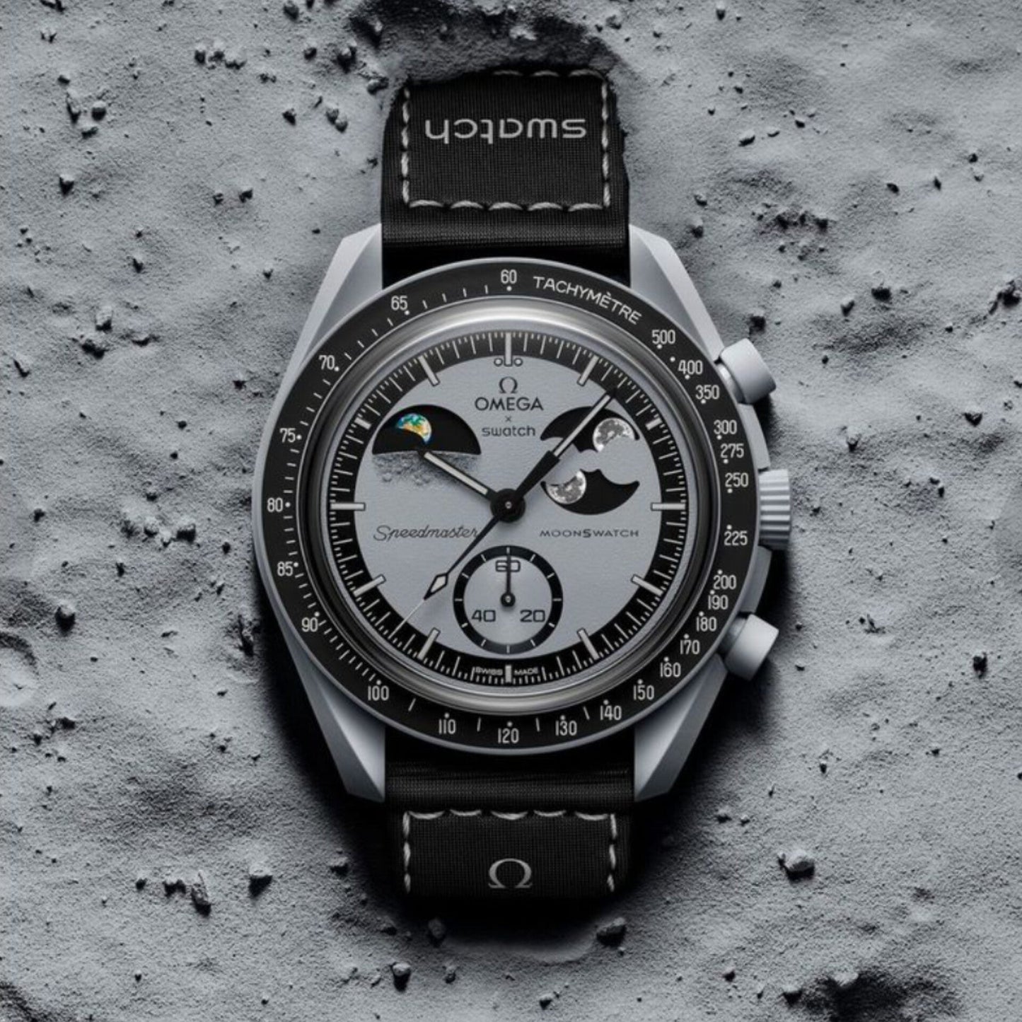 OMEGA MOONSWATCH MISSION TO EARTHPHASE