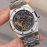 AUDEMARS PIGUET ROYAL OAK SKELETON SILVER (AUTOMATIC)