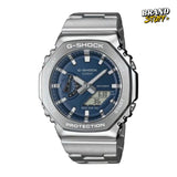 G-SHOCK GM-2110D-3AER METAL WATCH (SILVER BLUE) WITH ORIGINAL METAL BOX