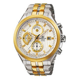 EDIFICE CASIO HYBRID DUAL TONE WATCH