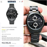 EMPORIO ARMANI CHRONOGRAPH WATCH