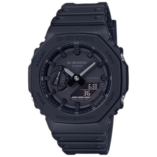 G SHOCK CASIO GA-2100-1A1 ANALOG-DIGITAL WITH ORIGINAL BOX