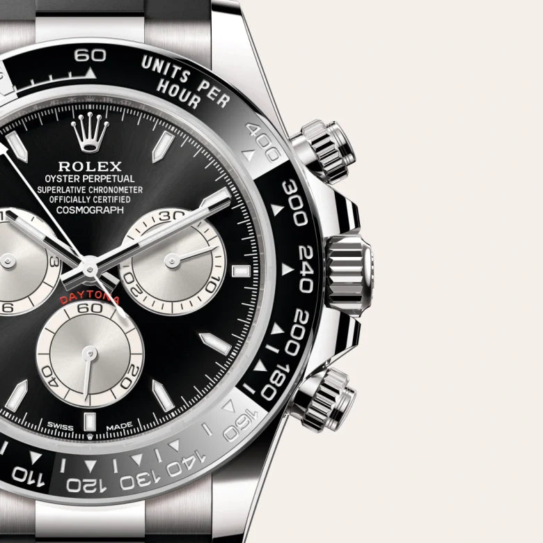 ROLEX DAYTONA SILVER BLACK (CELL MODEL)
