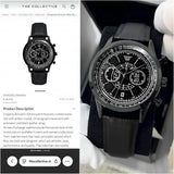 EMPORIO ARMANI MINIMALIST FULL BLACK