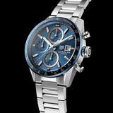 TAG HEUER CALIBAR 16 SILVER BLUE (JAPAN OG MACHINE)