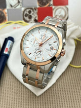 TISSOT 1853 CHRONOGRAPH WATCH (DUAL TONE WHITE)