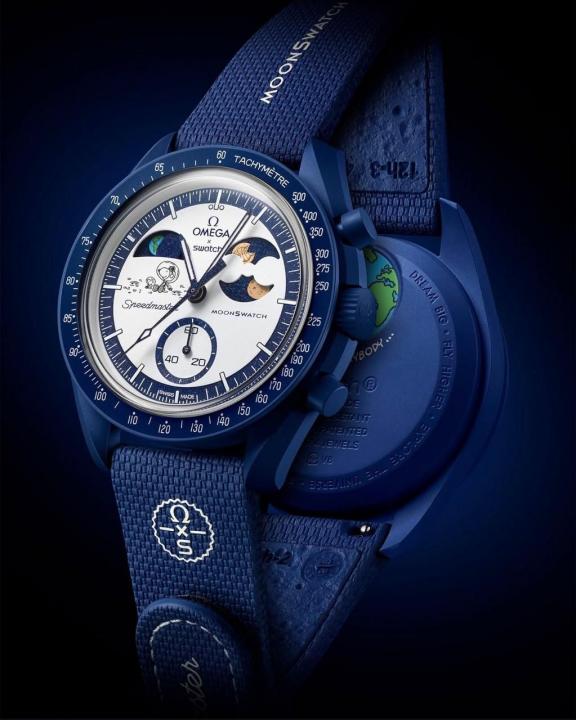 OMEGA MOONSWATCH MISSION TO THE SUPER BLUE MOONPHASE