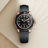 ROLEX YACHT MASTER ROSE GOLD (CELL MODEL)
