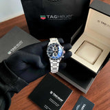 TAG HEUER CALIBAR 16 SILVER BLACK (JAPAN OG MACHINE)