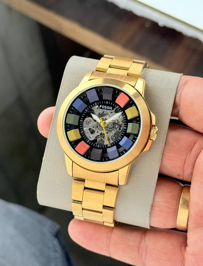 FOSSIL GRANT AUTOMATIC WATCH FOR MEN
