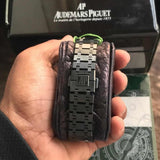AUDEMARS PIGUET ROYAL OAK SKELETON BLACK (AUTOMATIC)