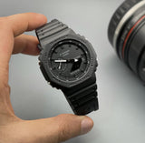 G SHOCK CASIO GA-2100-1A1 ANALOG-DIGITAL WITH ORIGINAL BOX