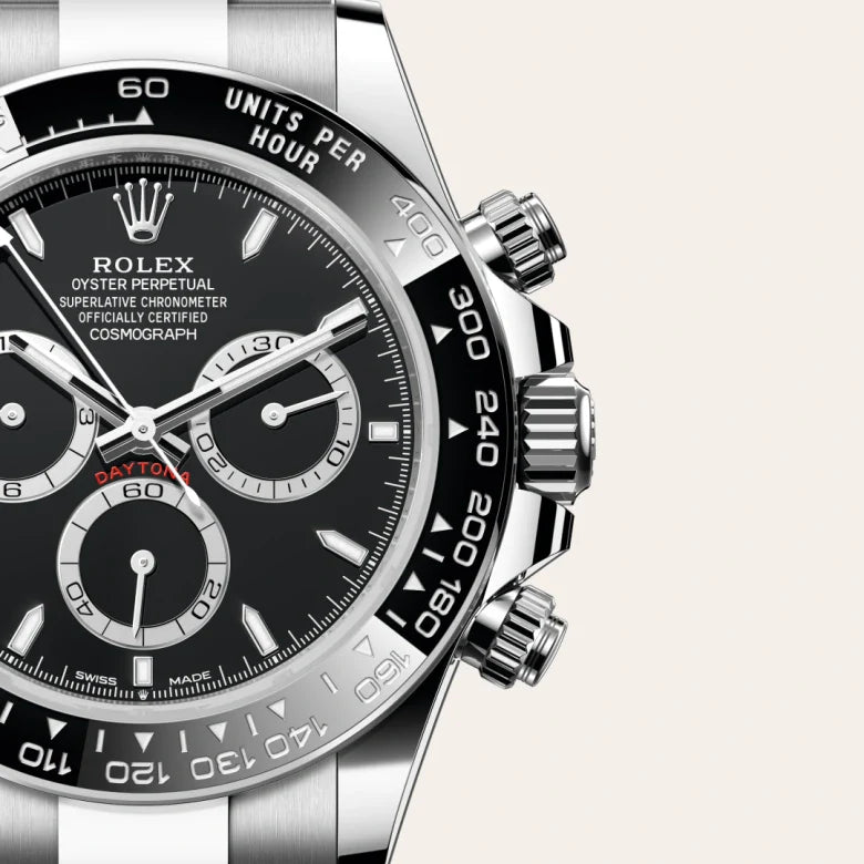 ROLEX DAYTONA SILVER BLACK (CELL MODEL)