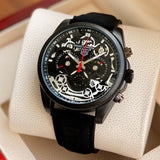 TAG HEUER CR7 BLACK CHRONOGRAPH WATCH