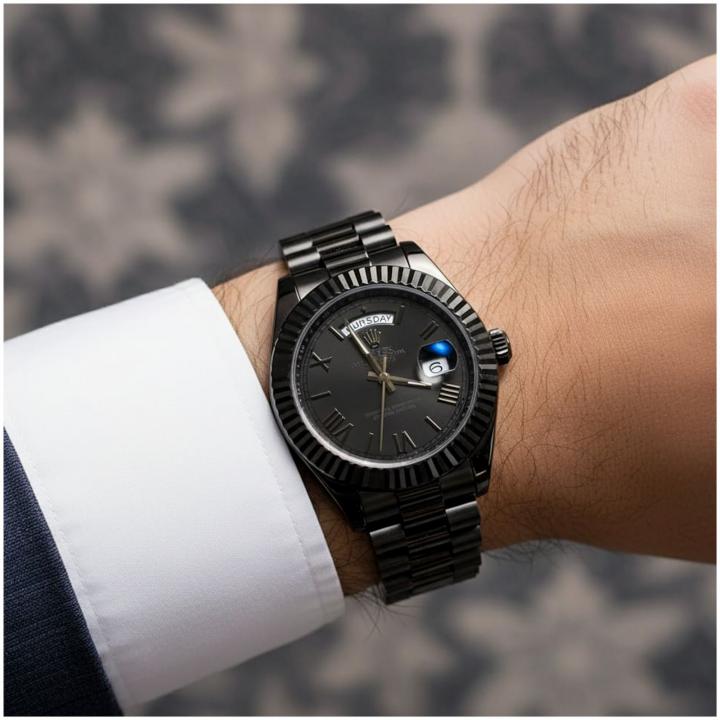 ROLEX DAY DATE FULL BLACK (AUTOMATIC)