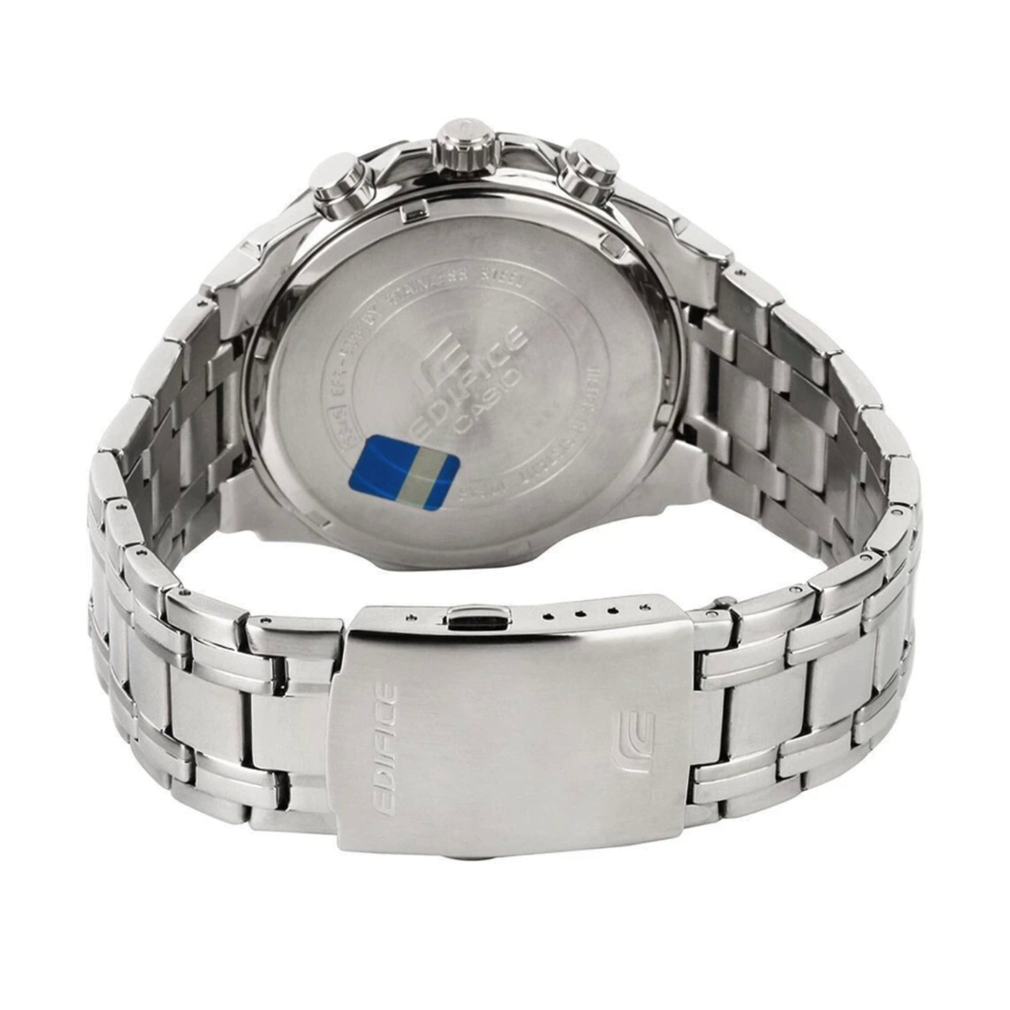 EDIFICE CASIO CHRONOGRAPH WATCH (SILVER BLACK)