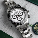 ROLEX DAYTONA SILVER BLACK (CELL MODEL)