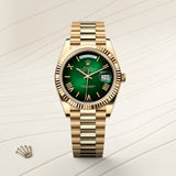 ROLEX DAY DATE GREEN GOLD (CELL MODEL)