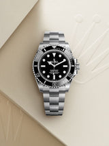 ROLEX SUBMARINER SILVER BLACK (AUTOMATIC)