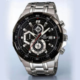 EDIFICE CASIO CHRONOGRAPH WATCH (SILVER BLACK)