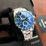 TAG HEUER CALIBAR 16 SILVER BLUE (JAPAN OG MACHINE)