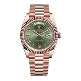 ROLEX DAY DATE GREEN ROSE GOLD (CELL MODEL)